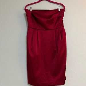 Apt. 9 Strapless Red Dress